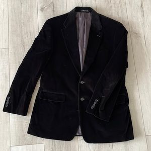 Ralph lauren black velvet blazer